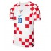 Croatia Luka Modric #10 Replica Home Shirt World Cup 2022 Short Sleeve